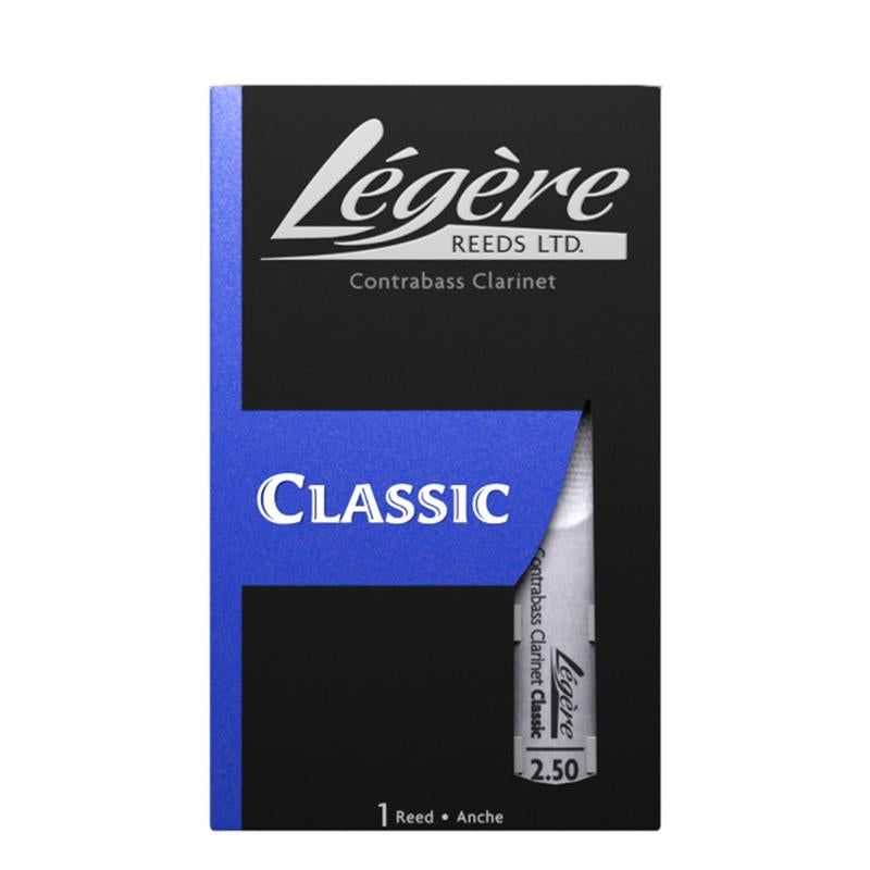 Legere Contra Bass Clarinet Classic Reed Strength 2.50-NEW