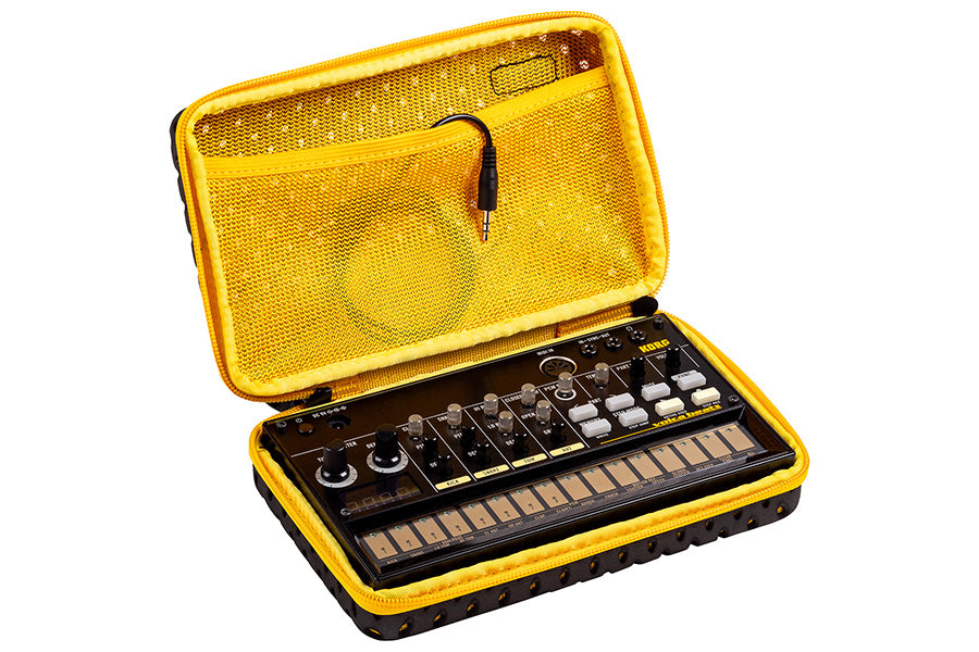 Sequenz Yellow/Black Soft-Shell Synthesizer Case for Volca