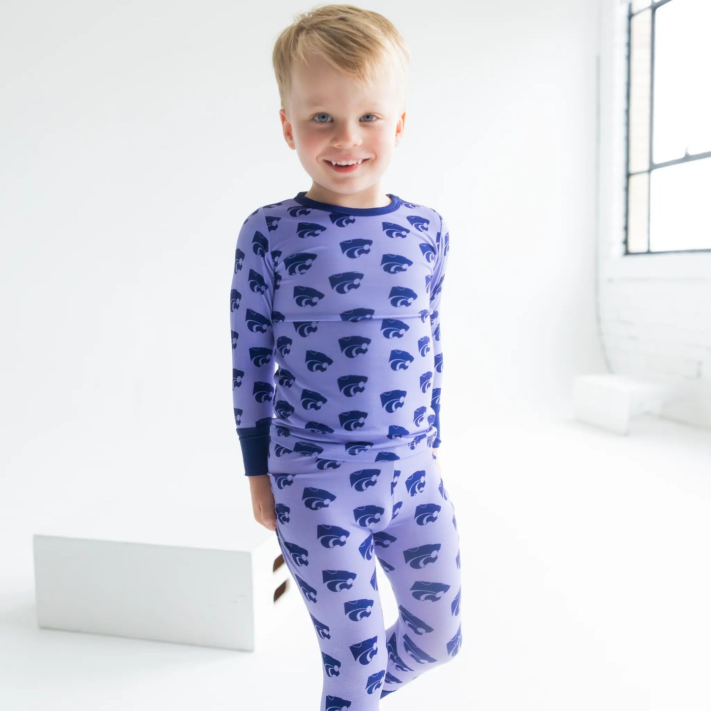 Kansas State Wildcats Two-Piece Pajama Set