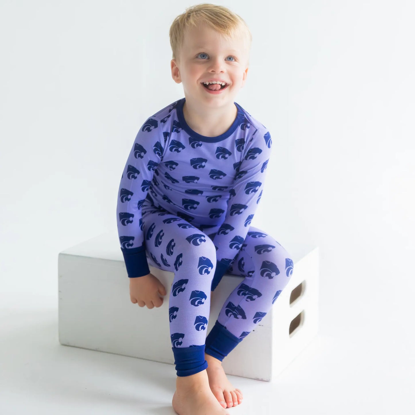 Kansas State Wildcats Two-Piece Pajama Set