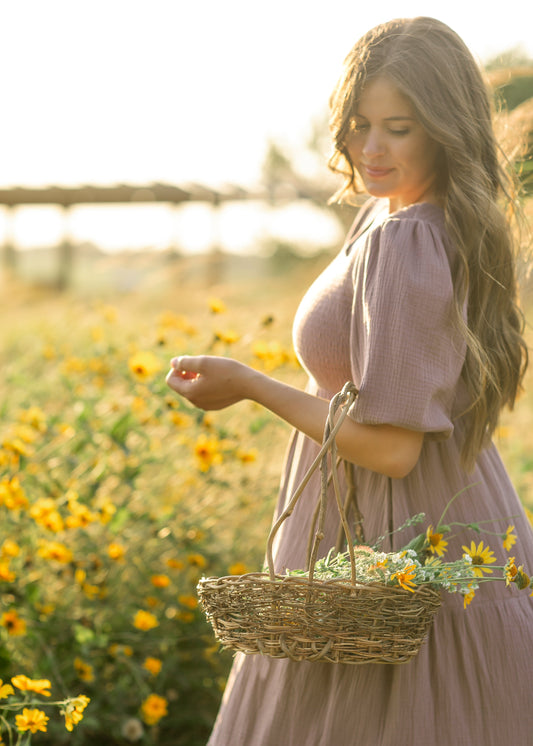 Kayleen Gauze Maxi Dress