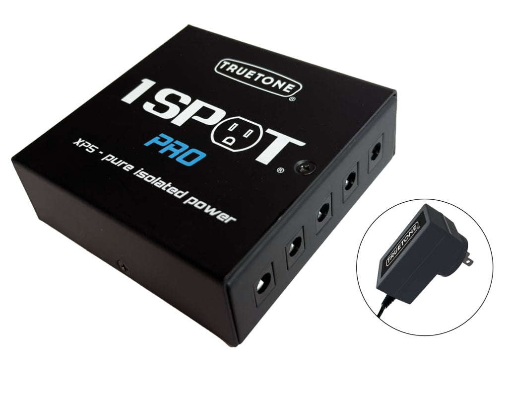 Truetone 1 Spot Pro XP5-PS 5-output Low-profile Isolated Guitar Pedal Power Supply-NEW