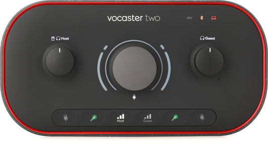 Focusrite Vocaster Two USB-C Podcasting Audio Interface