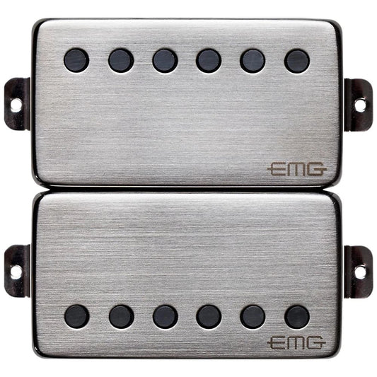 EMG 57/66 Brushed Chrome Bridge Humbucker Pickup Set EMG