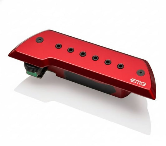 EMG ACS Bajo Rojo Chrome Soundhole Pickup Acoustic Guitar