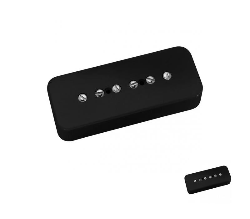 DiMarzio Fantom P-90 Soapbar with Dog ears Black with Nickel-NEW