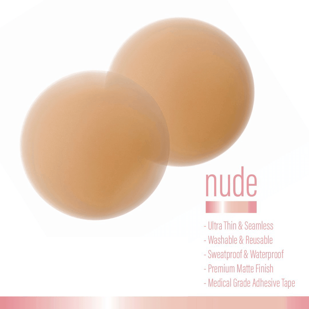 Luxury Ultra Thin Matte Nipple Cover 2 Pairs Kie Skin