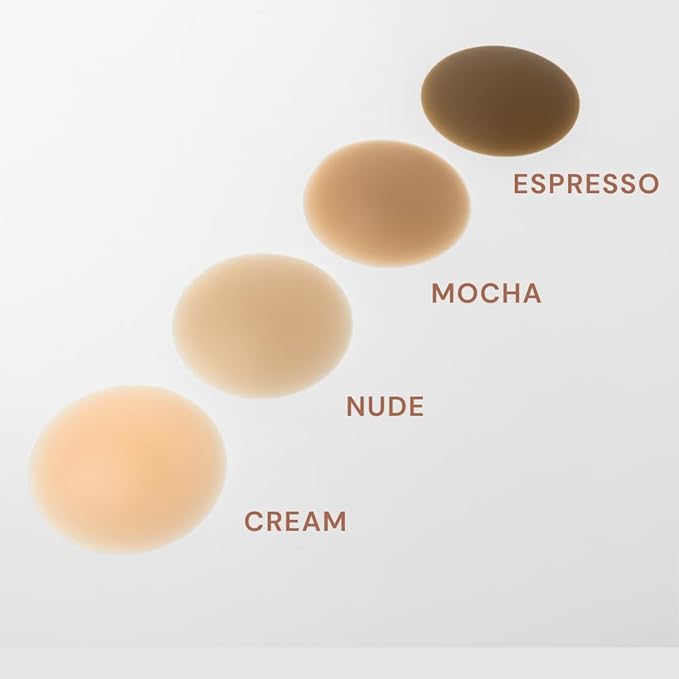 Luxury Ultra Thin Matte Nipple Cover 2 Pairs Kie Skin