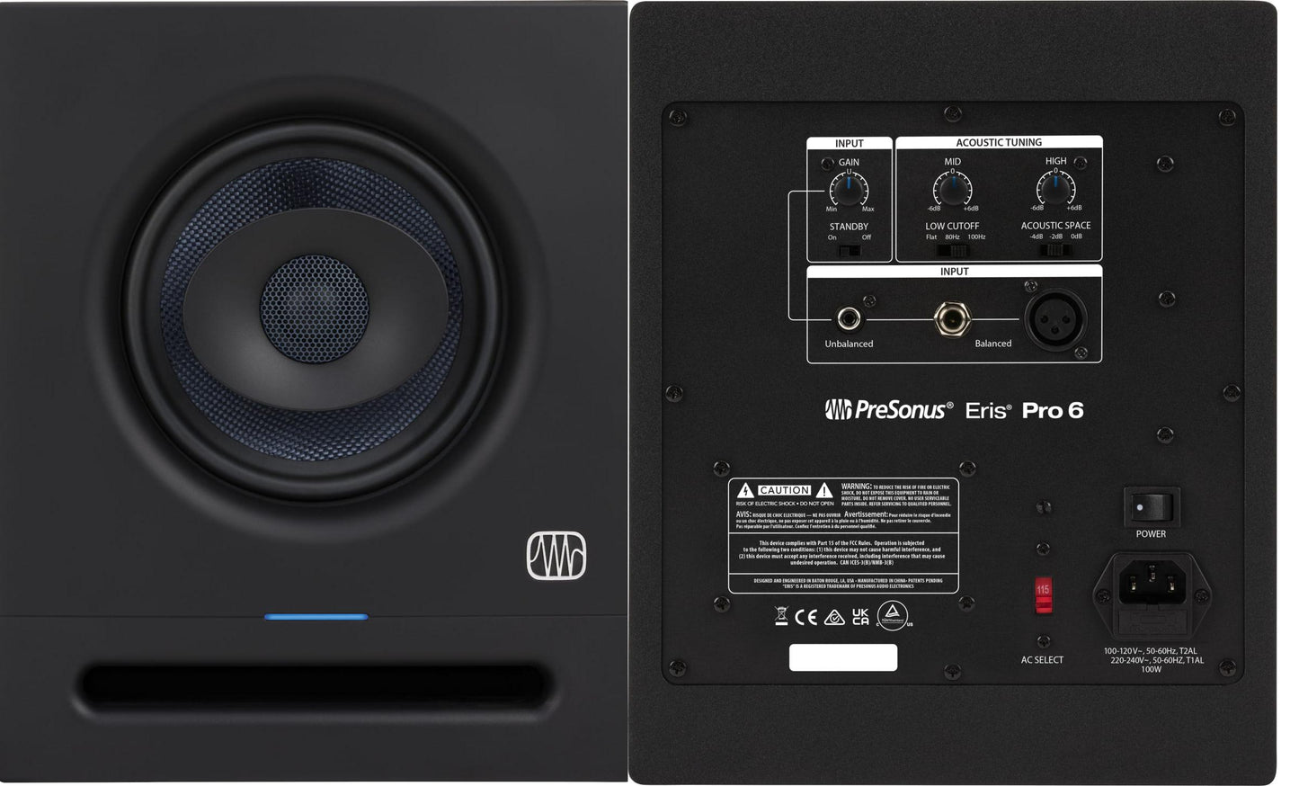 PreSonus Eris Pro 6 6.5-inch Powered Studio Monitor