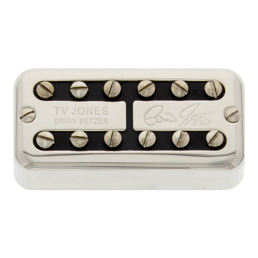 TV Jones Brian Setzer Signature Universal Mount Bridge Pickup - Nickel - New