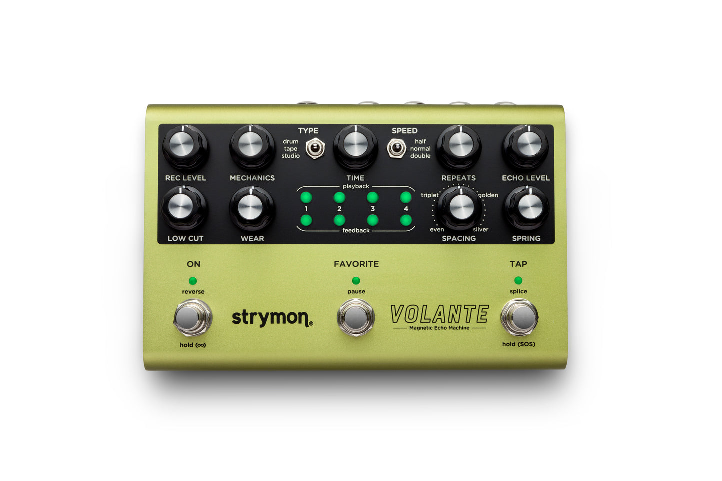Strymon Volante Magnetic Echo Machine Pedal Analog-Style Digital Delay Pedal