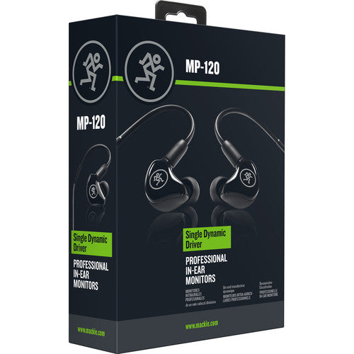Mackie MP-120 Single Dynamic Driver In-ear Monitors