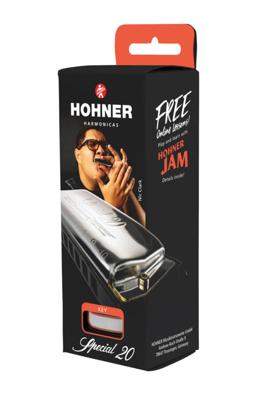 Hohner Special 20 Key of G Diatonic Harmonica
