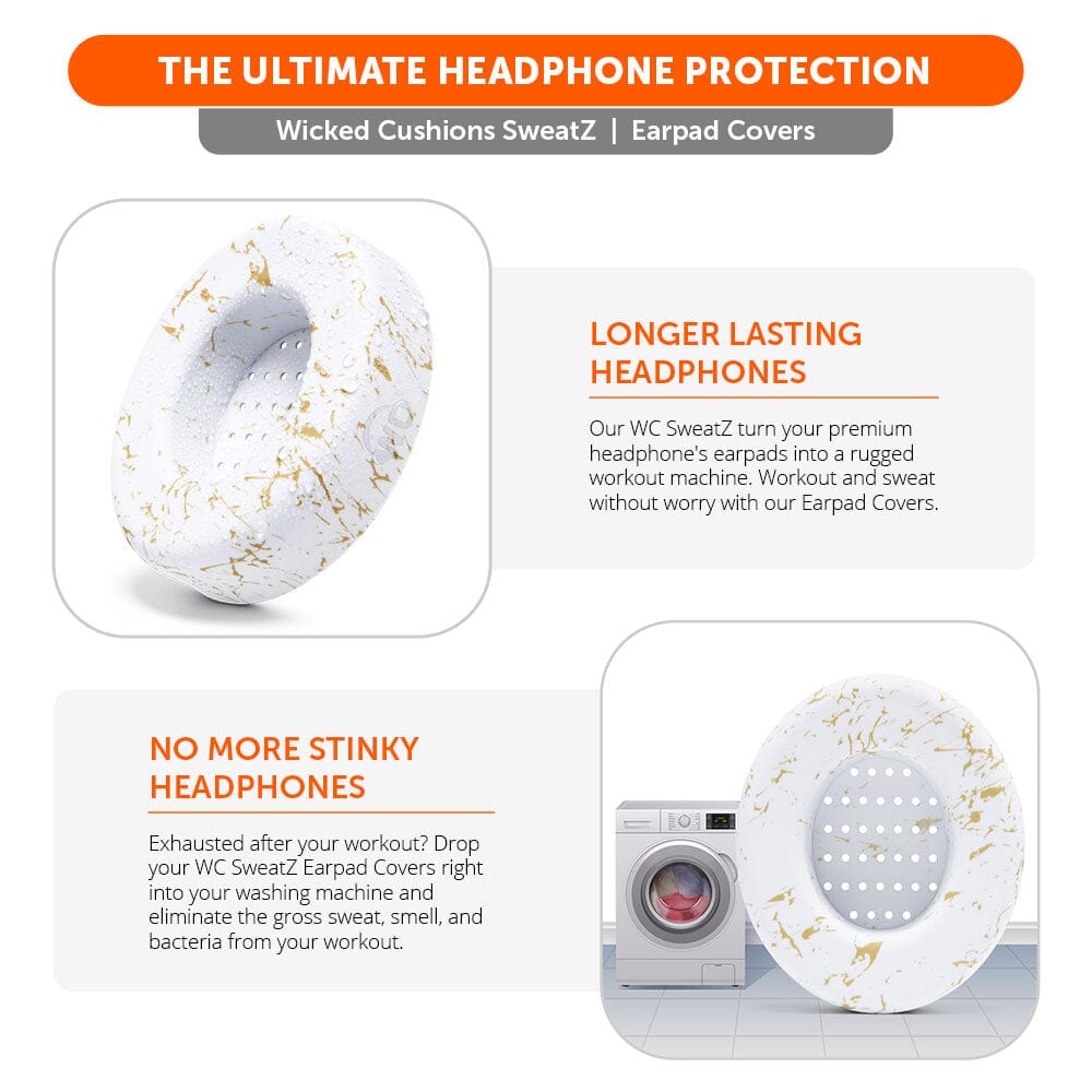 Beats Studio 2 & 3 Earpad Sweat Covers - WC SweatZ Studio