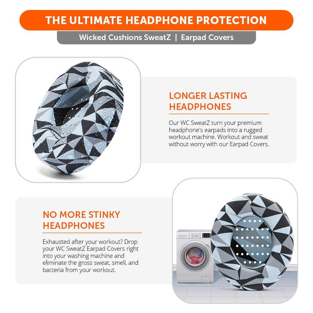 Beats Studio 2 & 3 Earpad Sweat Covers - WC SweatZ Studio