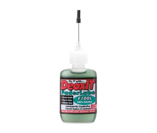 DeoxIT F100L 100% 25ml FaderLube Conductive Plastic Lubricant Hosa