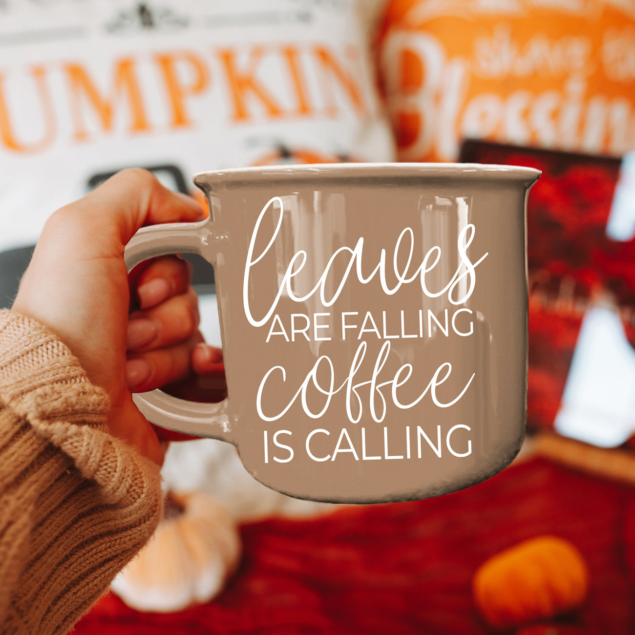 Leaves Falling Mug