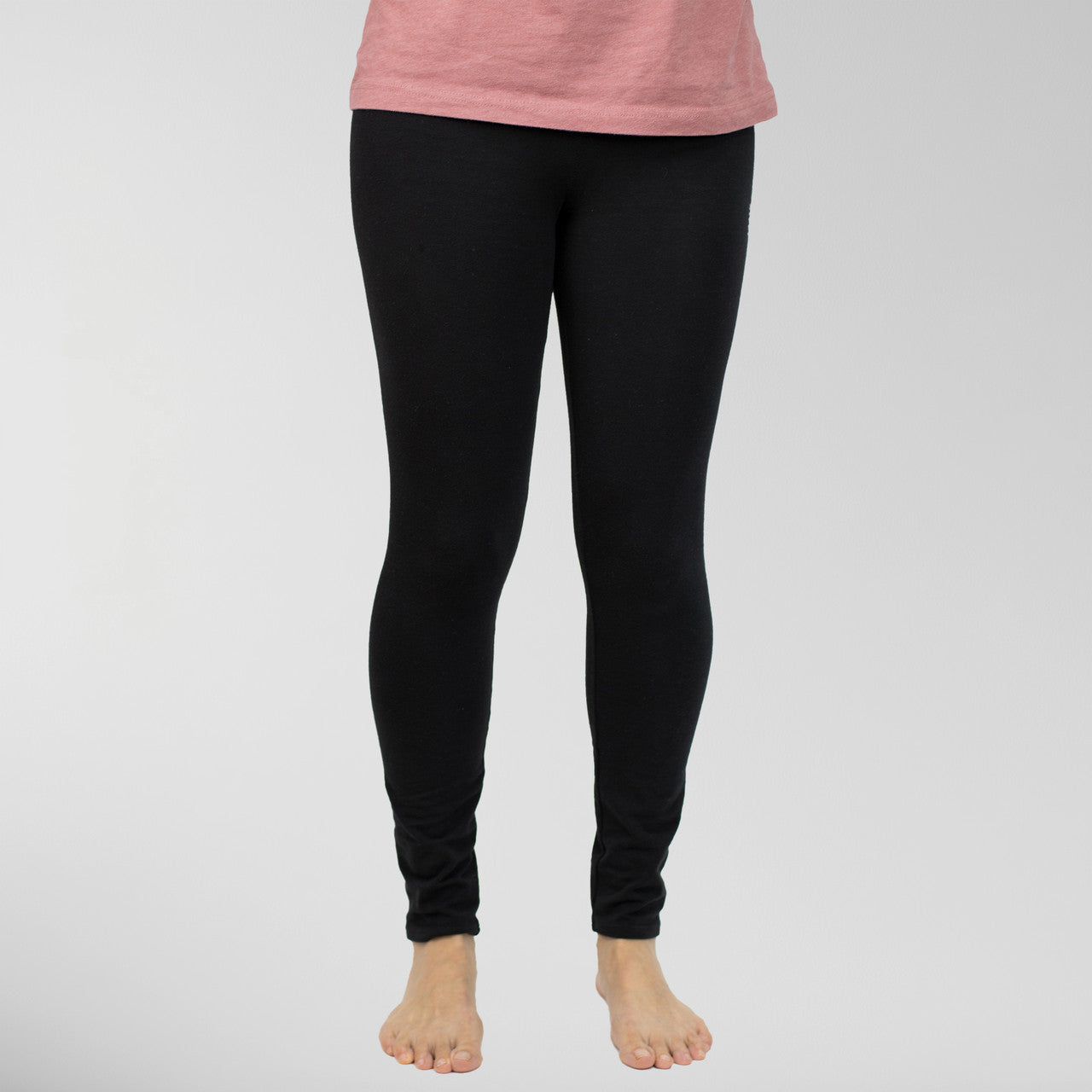 Cotton Spandex Comfortable Women's Leggings Made in USA