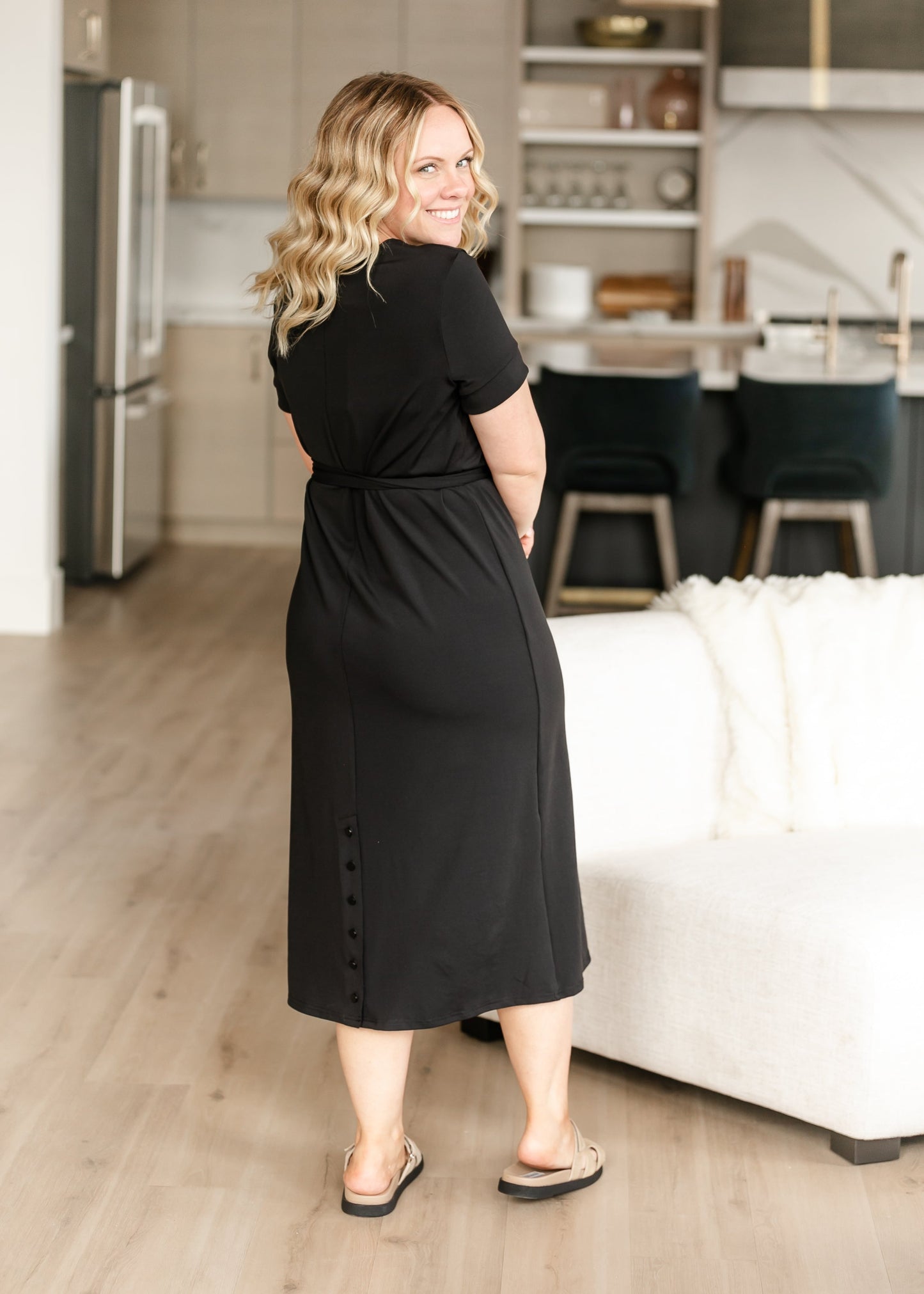 Lennox Classic Midi Dress-46"