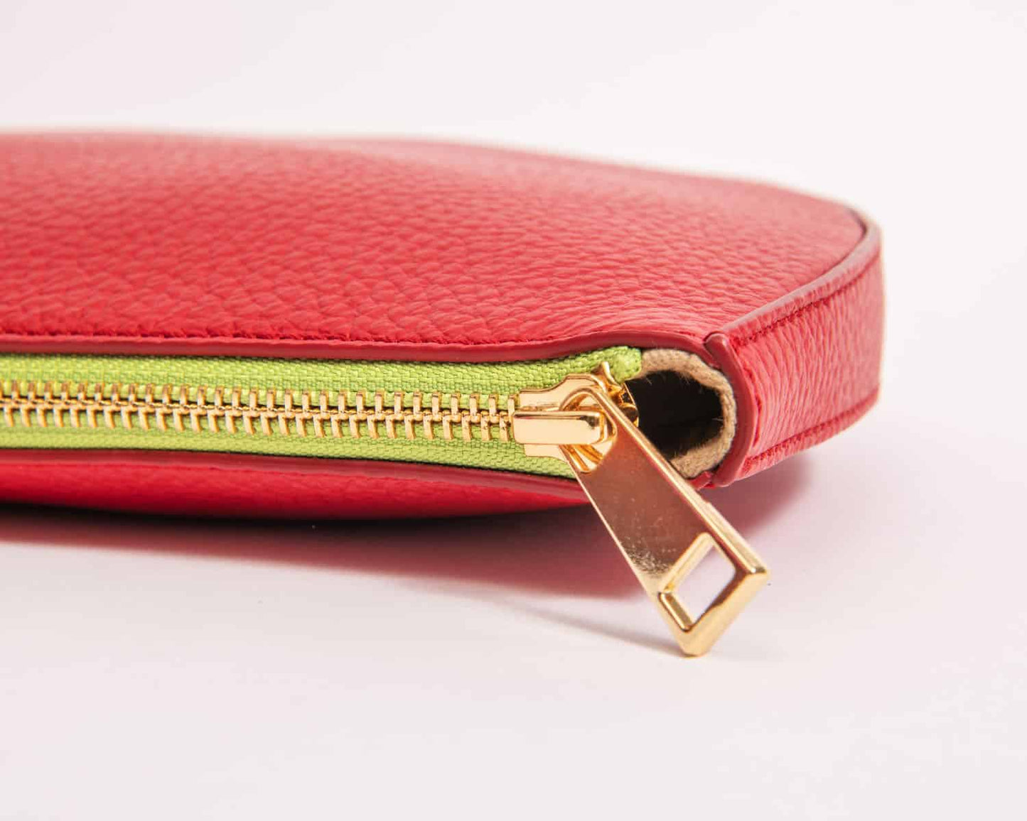 LEYA Red Clutch Leather Accessory