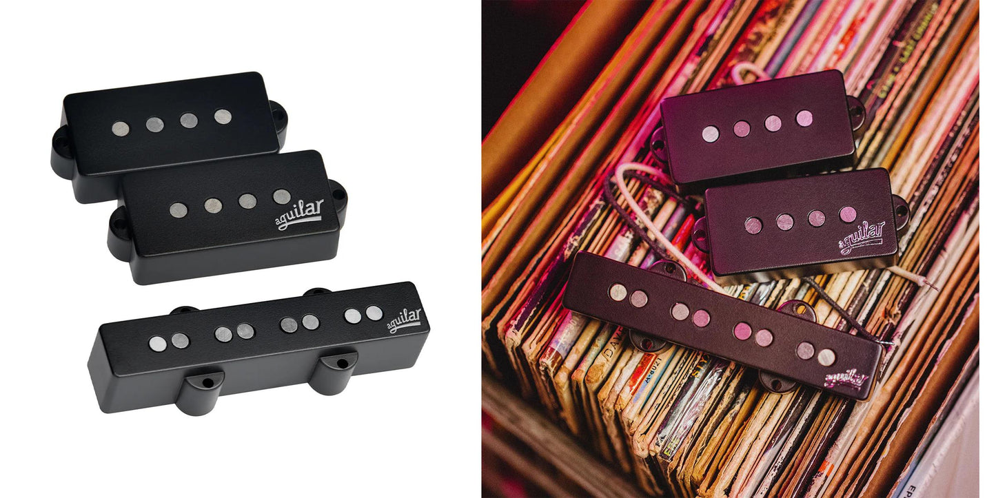 Aguilar AG 4P/J-HC Hum-Canceling 4-string PJ Pickup Set