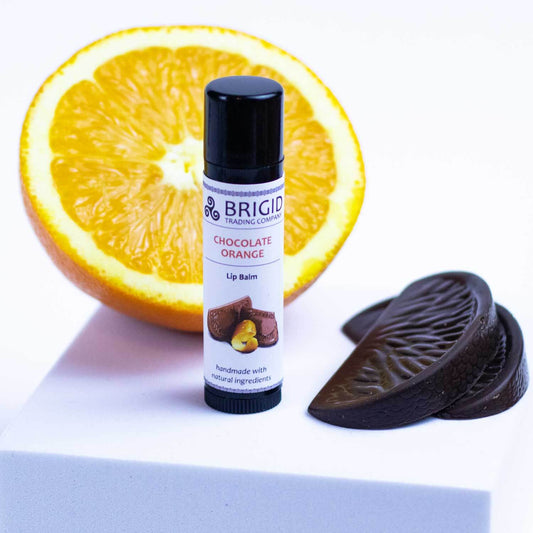 Chocolate Orange Natural Lip Balm Brigid Trading Company