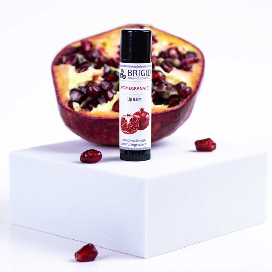 Pomegranate Natural Lip Balm with Shea and Mango Butters