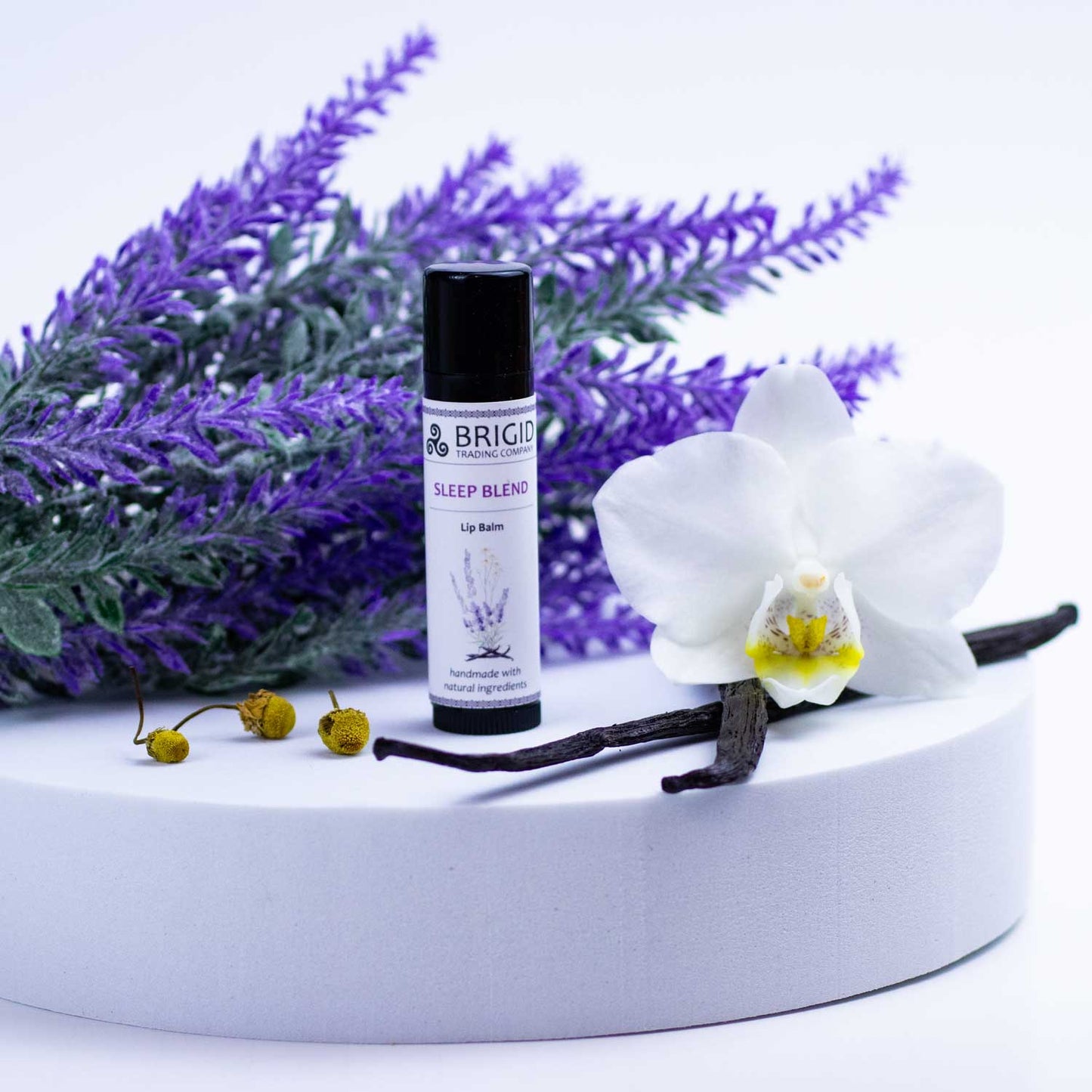Sleep Blend Natural Lip Balm Lavender, Chamomile, and Vanilla
