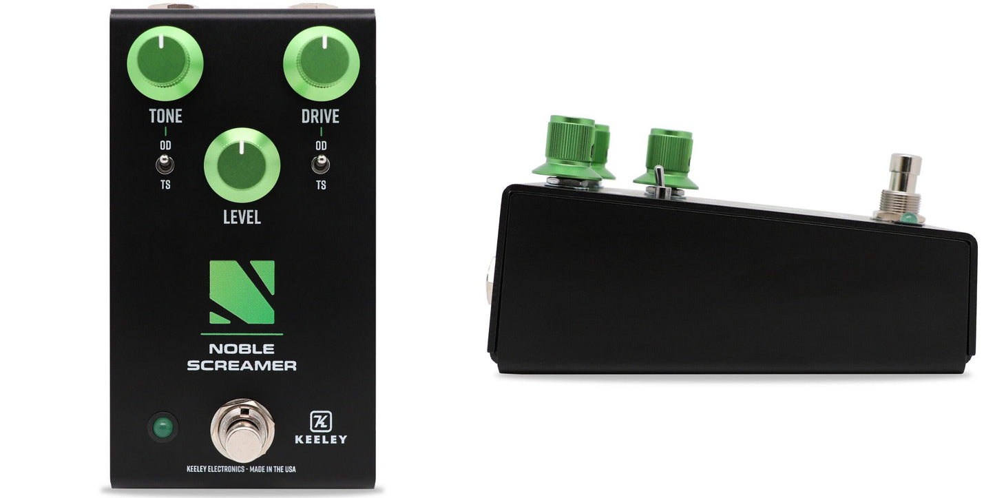 New - Keeley Electronics Noble Screamer Overdrive & Boost Guitar Effect Pedal