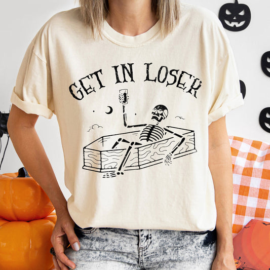 Get In Loser Vintage Comfort Colors Tshirt