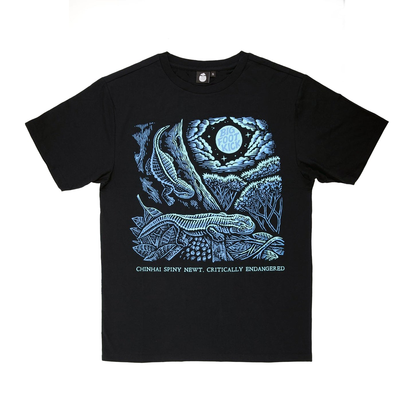 Lost Species Newt 100% Pima Cotton T-Shirt Bigfoot