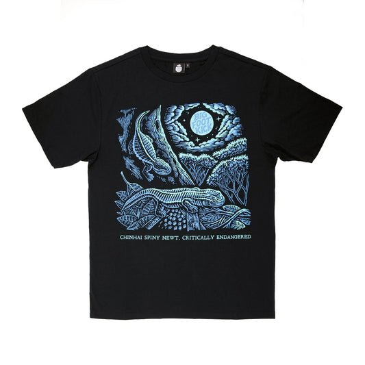 Lost Species Newt 100% Pima Cotton T-Shirt Bigfoot