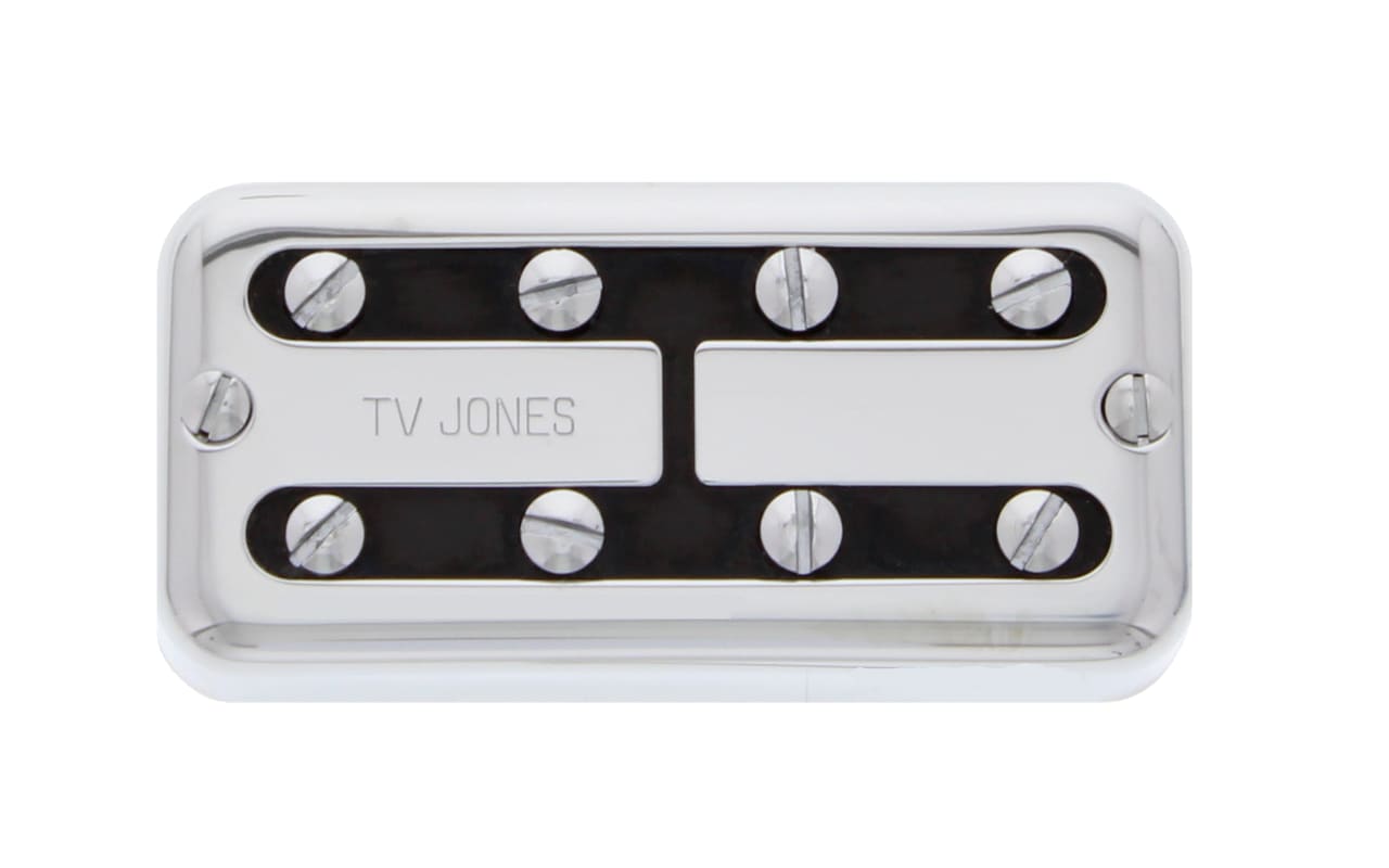 TV Jones Thunder’Tron Universal Mount Bridge Pickup - Chrome, NEW
