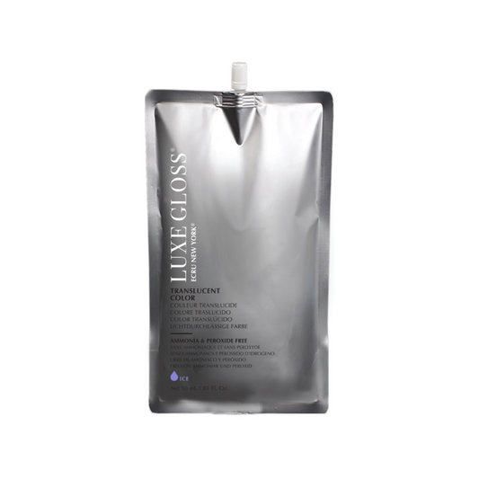 Luxe Gloss Ice Sample Sachet Hair Shine ECRU New York