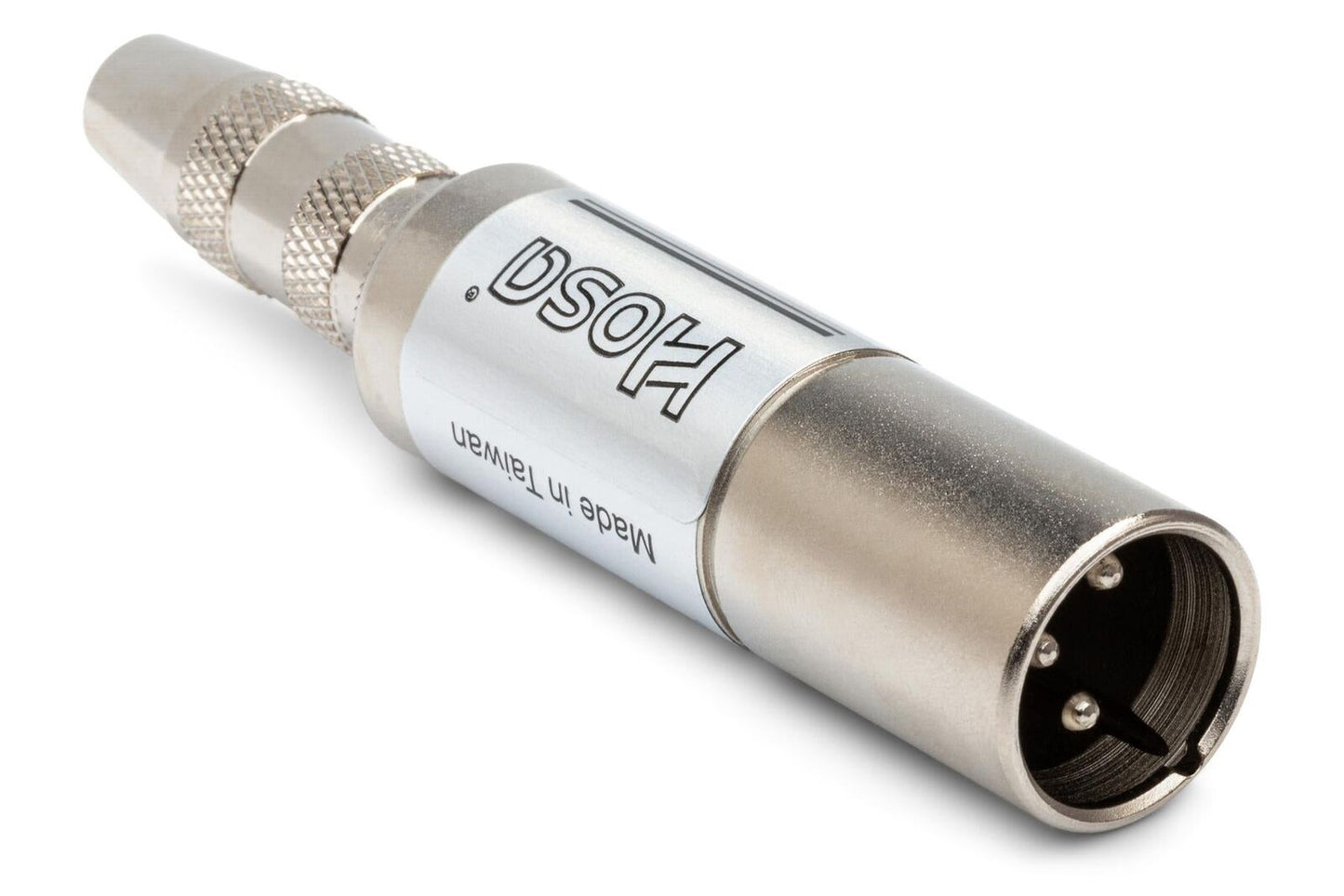 Hosa 1/4 inch TS to XLR3M Impedance Transformer MIT-129
