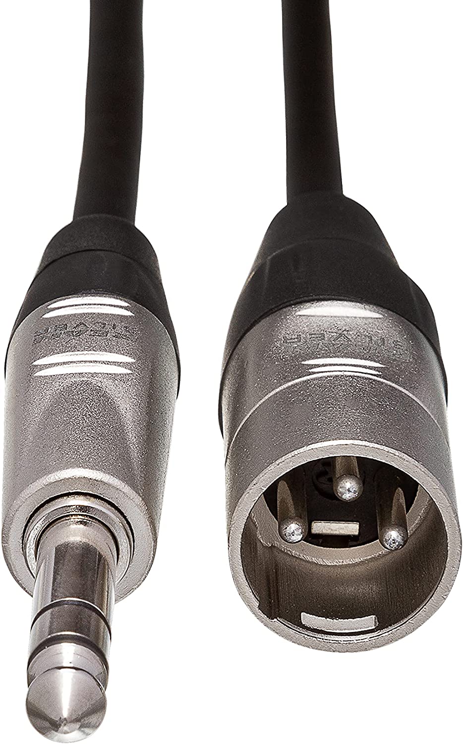 Hosa Pro Balanced 1/4-inch TRS to XLR3 Male 100 Foot Interconnect Cable