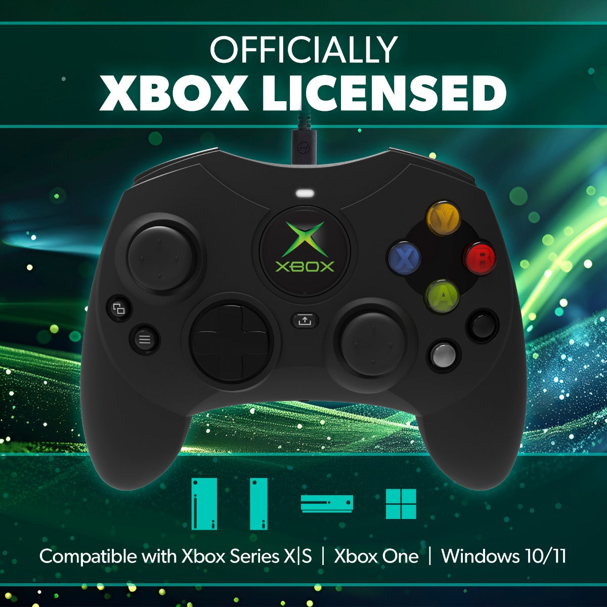 DuchesS Wired XBOX Controller - Black