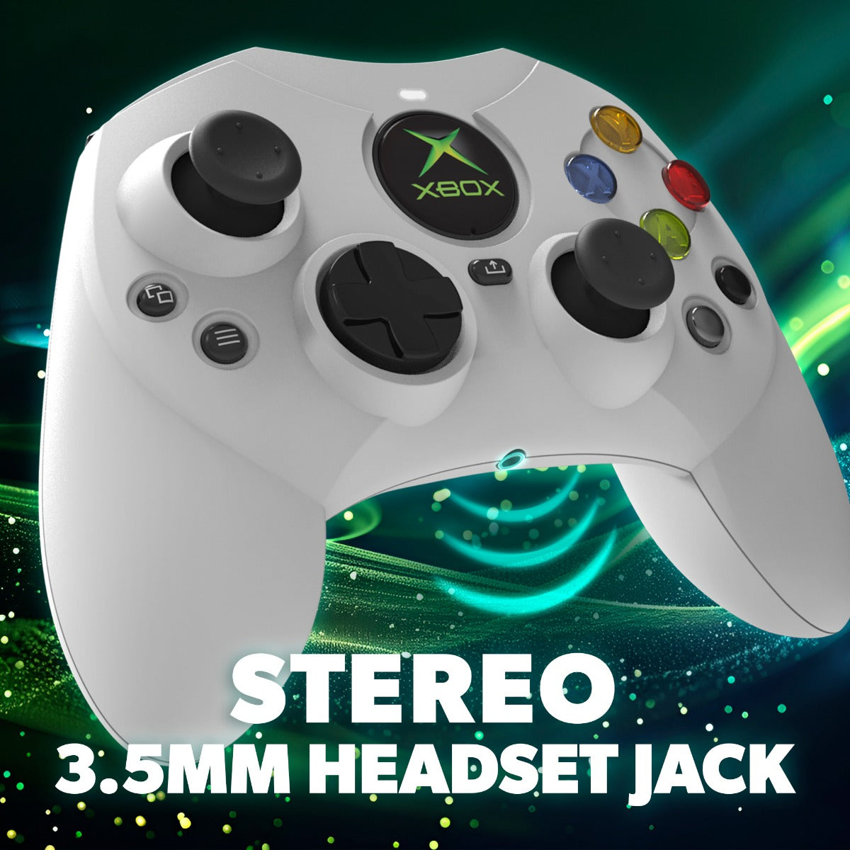 DuchesS Wired XBOX Controller - White