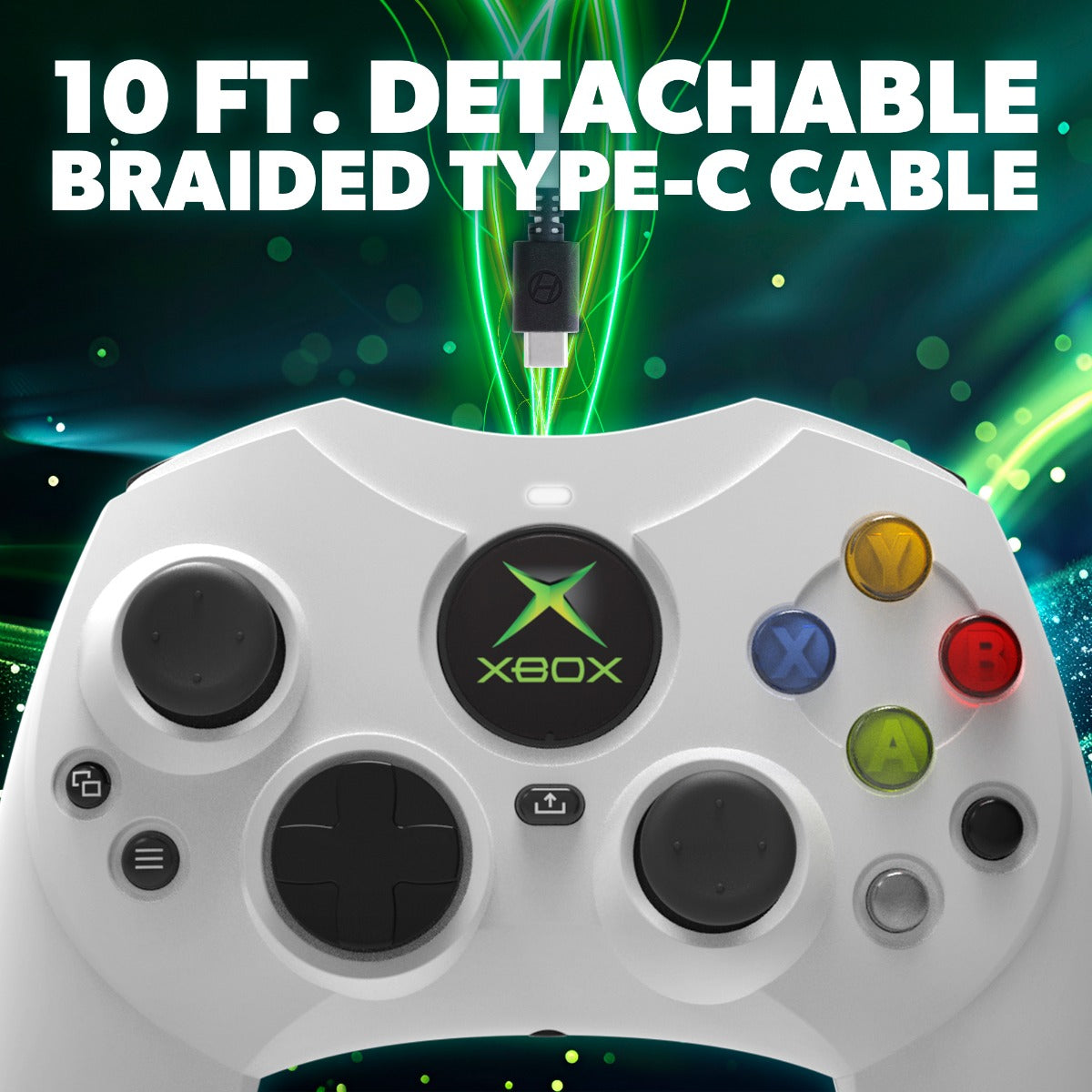 DuchesS Wired XBOX Controller - White