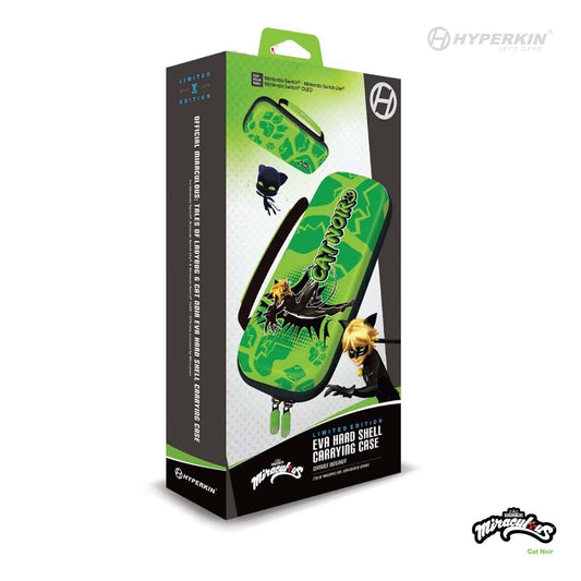 Hyperkin Hard Shell Miraculous Eva Case - Cat Noir