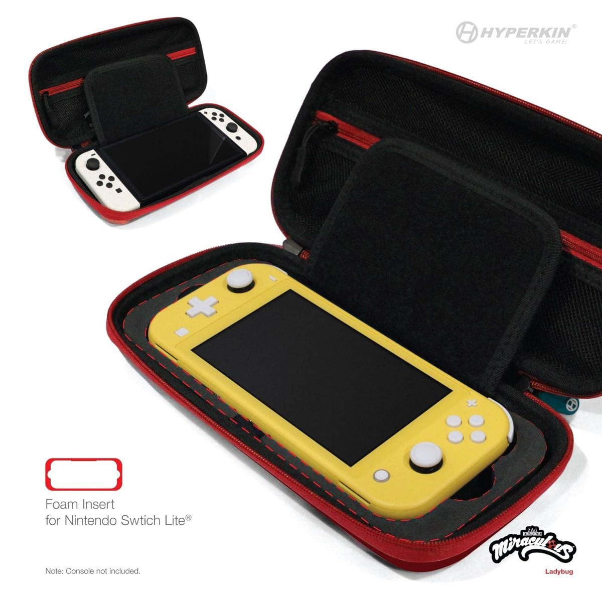 Hyperkin Hard Shell Miraculous Eva Case - LadyBug