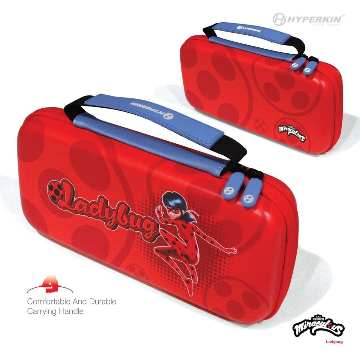 Hyperkin Hard Shell Miraculous Eva Case - LadyBug