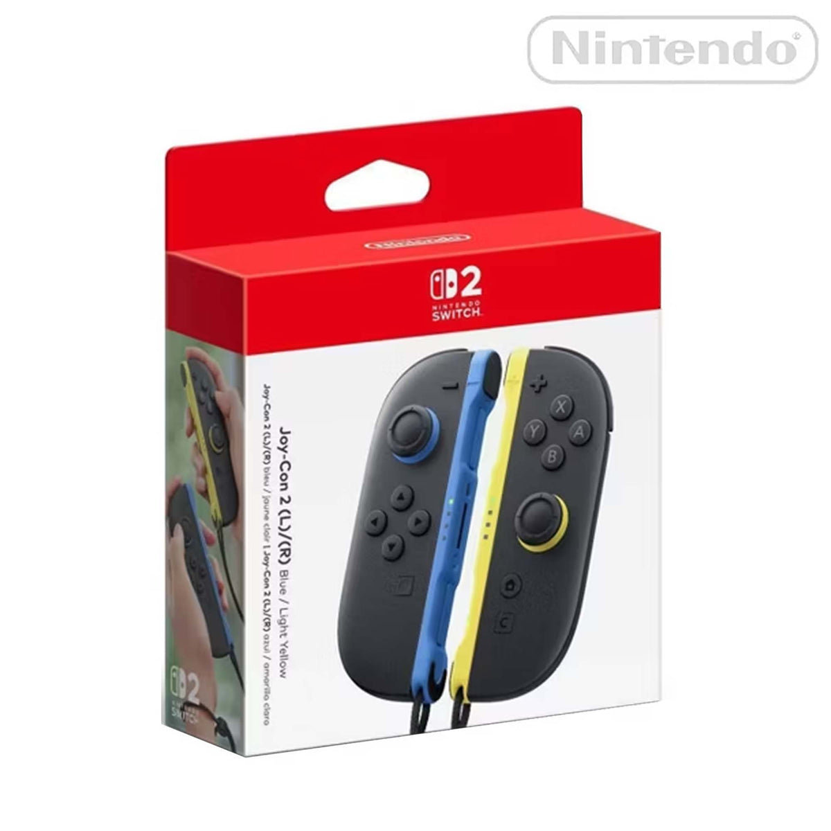 Nintendo Switch 2 Joy-Con 2 (L)/(R) - Japanese Import - Blue / Light Yellow
