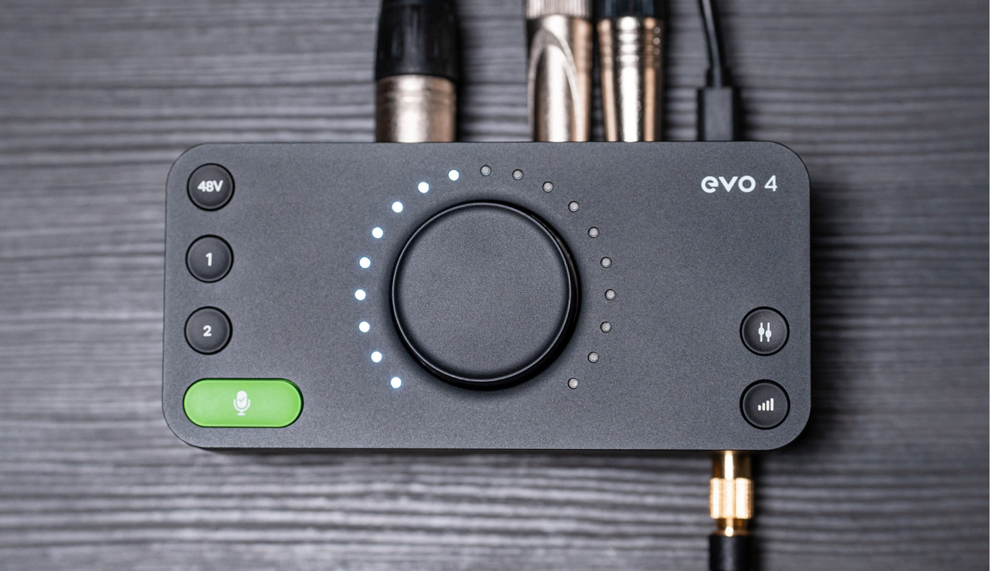 USB Audio Interface 24-bit/96kHz Audient EVO 4 USB Audio Interface