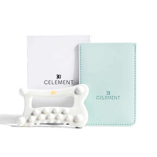 Face & Body Ceramic Gua Sha Toning & Reducing Muscle Soreness Tool CELEMENT