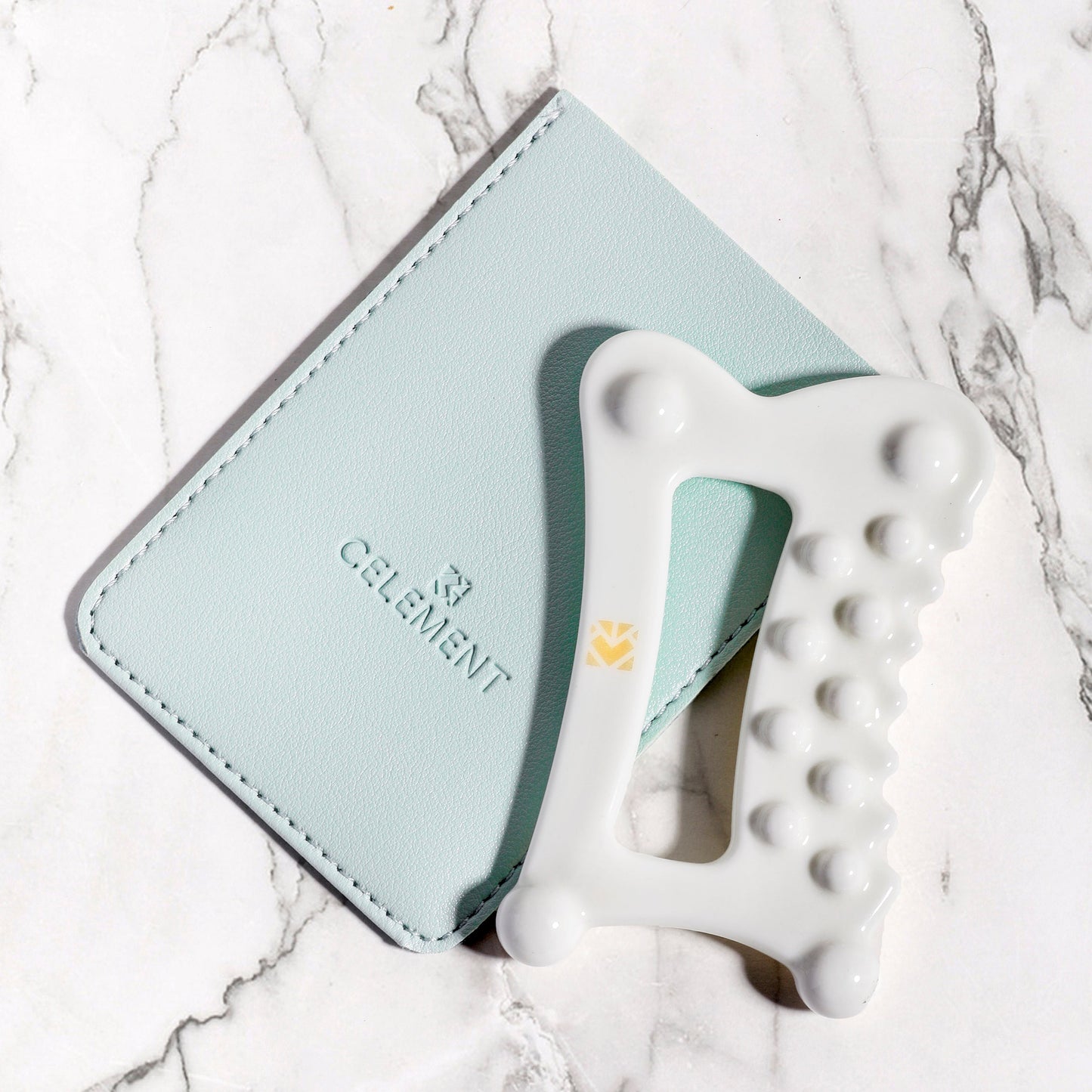 Face & Body Ceramic Gua Sha Toning & Reducing Muscle Soreness Tool CELEMENT