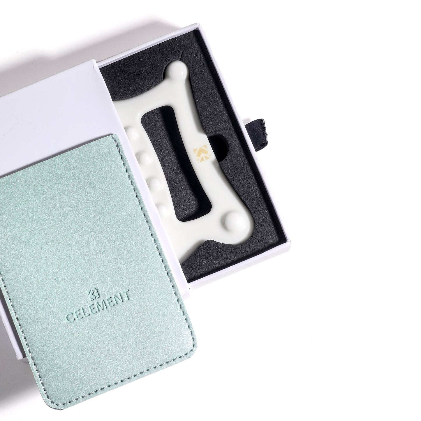 Face & Body Ceramic Gua Sha Toning & Reducing Muscle Soreness Tool CELEMENT