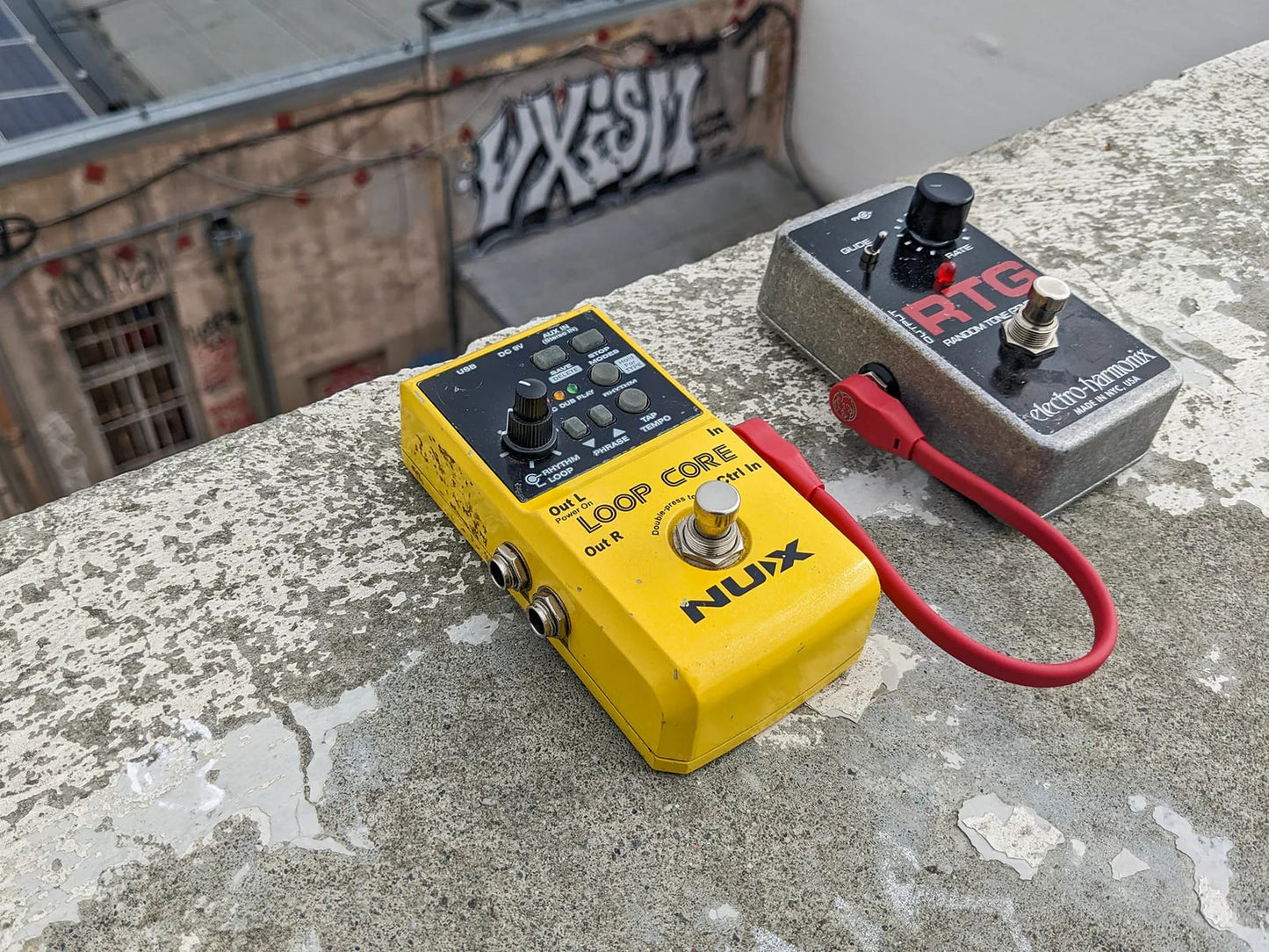 Pig Hog PHLSK6CA Lil Pigs 6in Low Profile Patch Cables - 4 pack, Candy Apple Red-NEW