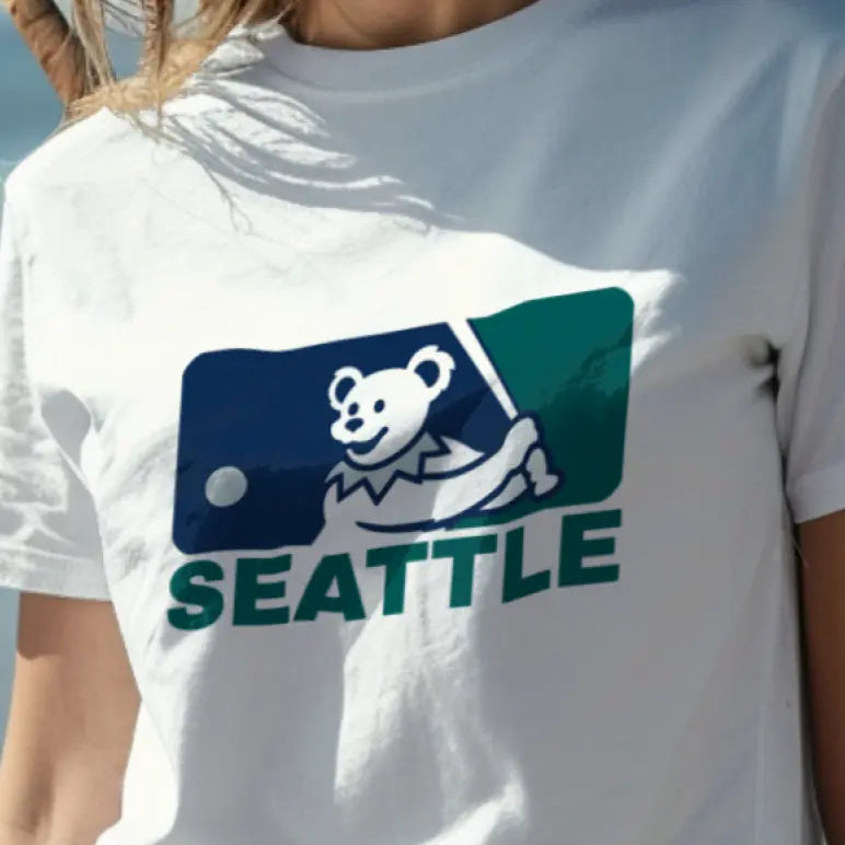 MLB Logo Seattle Baseball Edition T-Shirt The Ballpark Collection