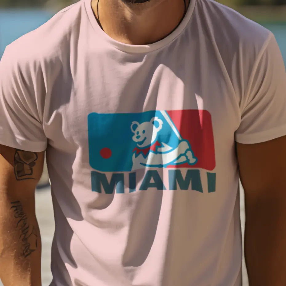 Miami Baseball Edition MLB Logo T-Shirt The Ballpark Collection